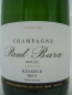 Preview: Paul Bara 100% Grand Cru Brut Reserve, AC Champagne, Schaumwein weiß, trocken, 0,75l